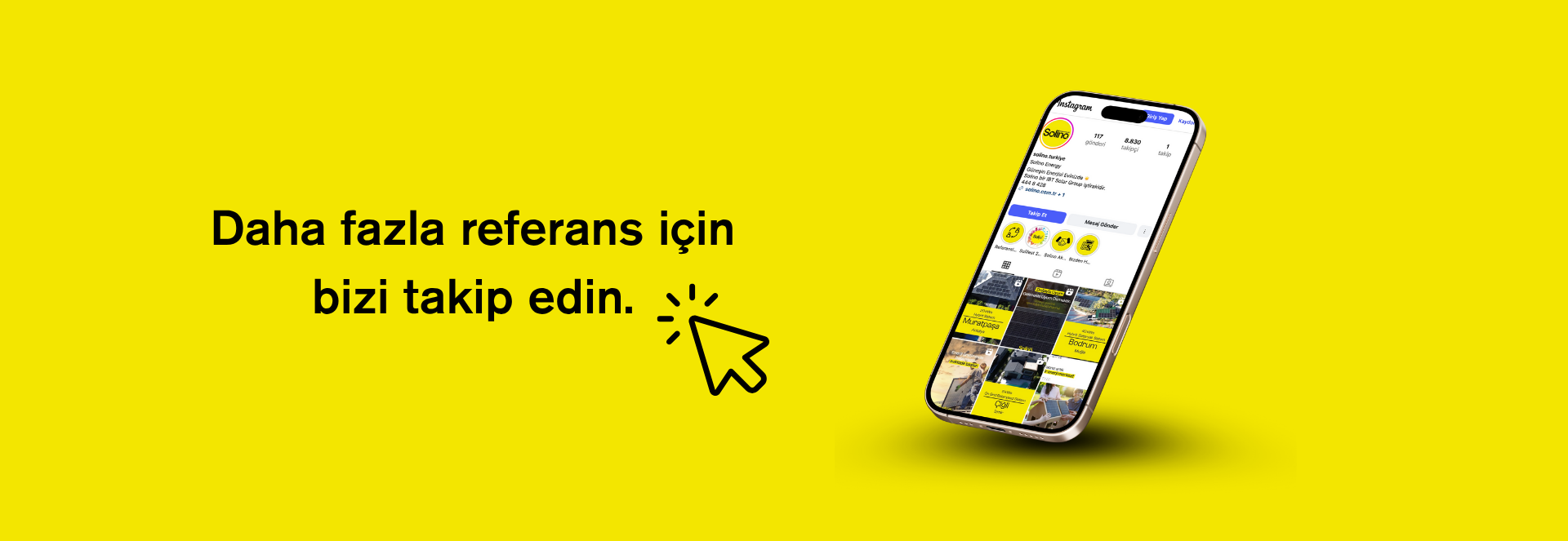 Follow us on Instagram